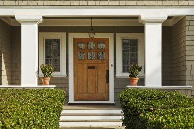 Upgrade Your Curb Appeal with Front Door Staining!