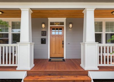 Update the Appearance of Your Home with Front Door Staining!