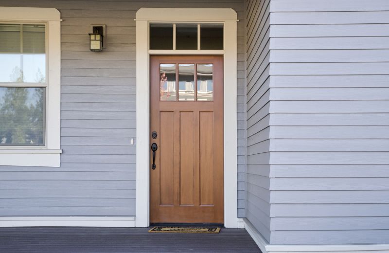 Front Door Staining Service