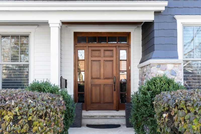 Front Door Staining Service