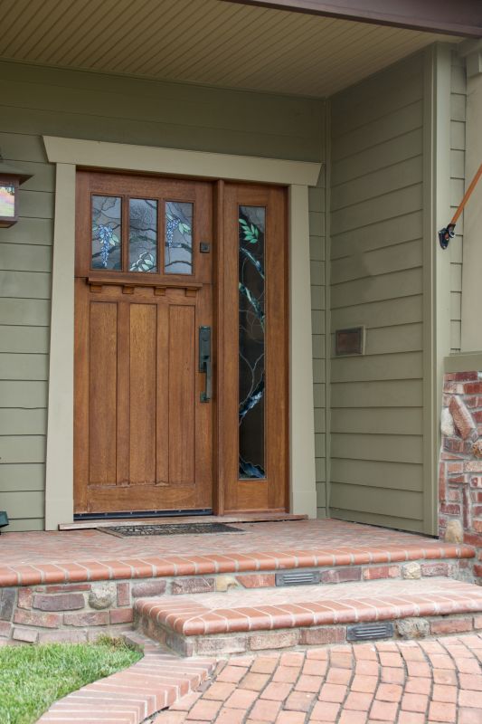 Front Door Staining Service