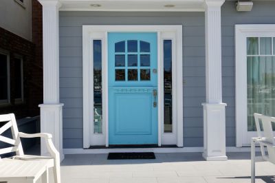 Front Door Staining Service